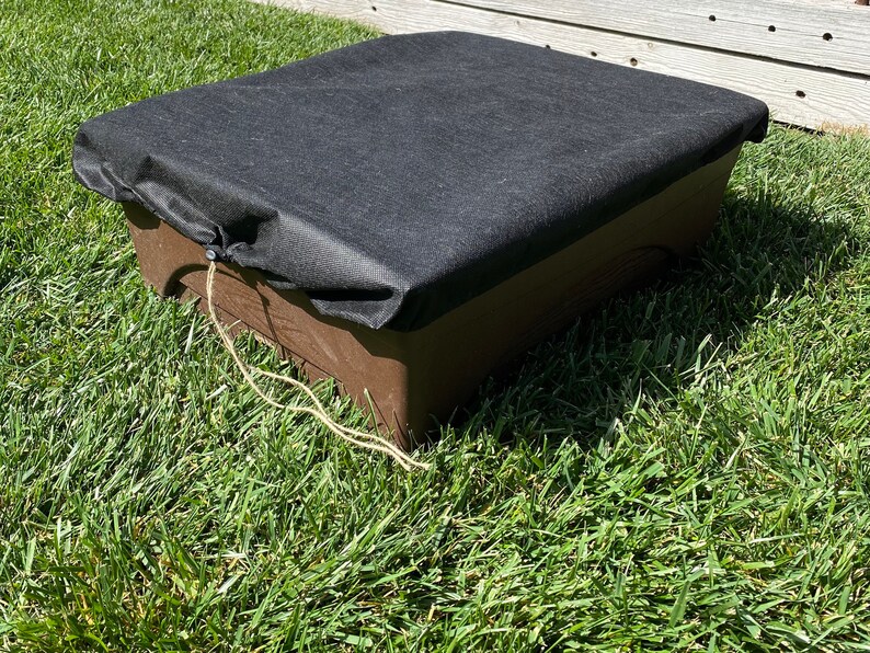 Mulch Cover Replacement, Fits 20 X 24 Inch Raised Garden Grow Box Etsy