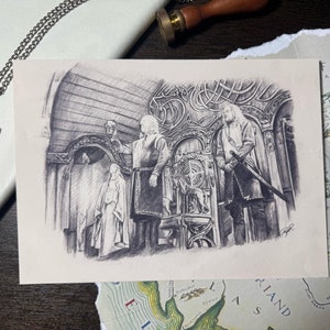 The Golden Hall Print