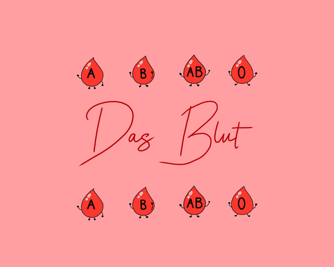 Blut Etsy.de