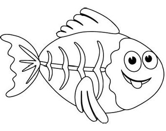 Sea Animals Coloring Book for Kids, Printable Coloring Book for Children, Digital Download pdf.