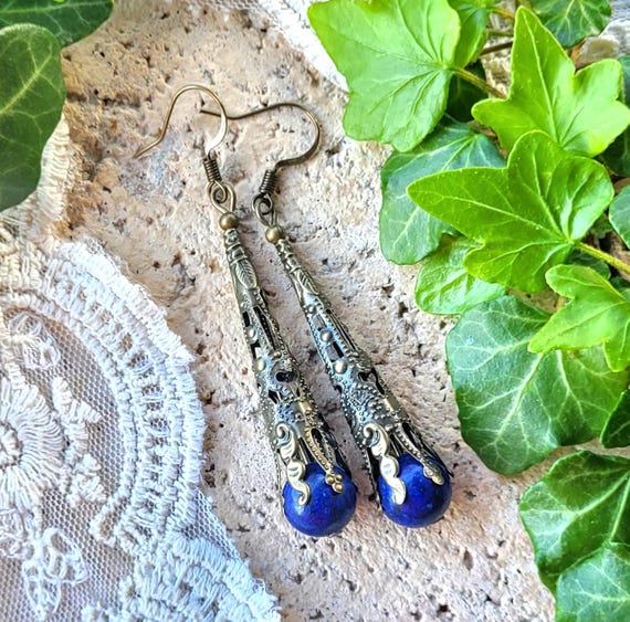 Orecchini Con Perline Di Giada Giadee Naturale Da 10 Mm Gancio Da 18 - Foto 4