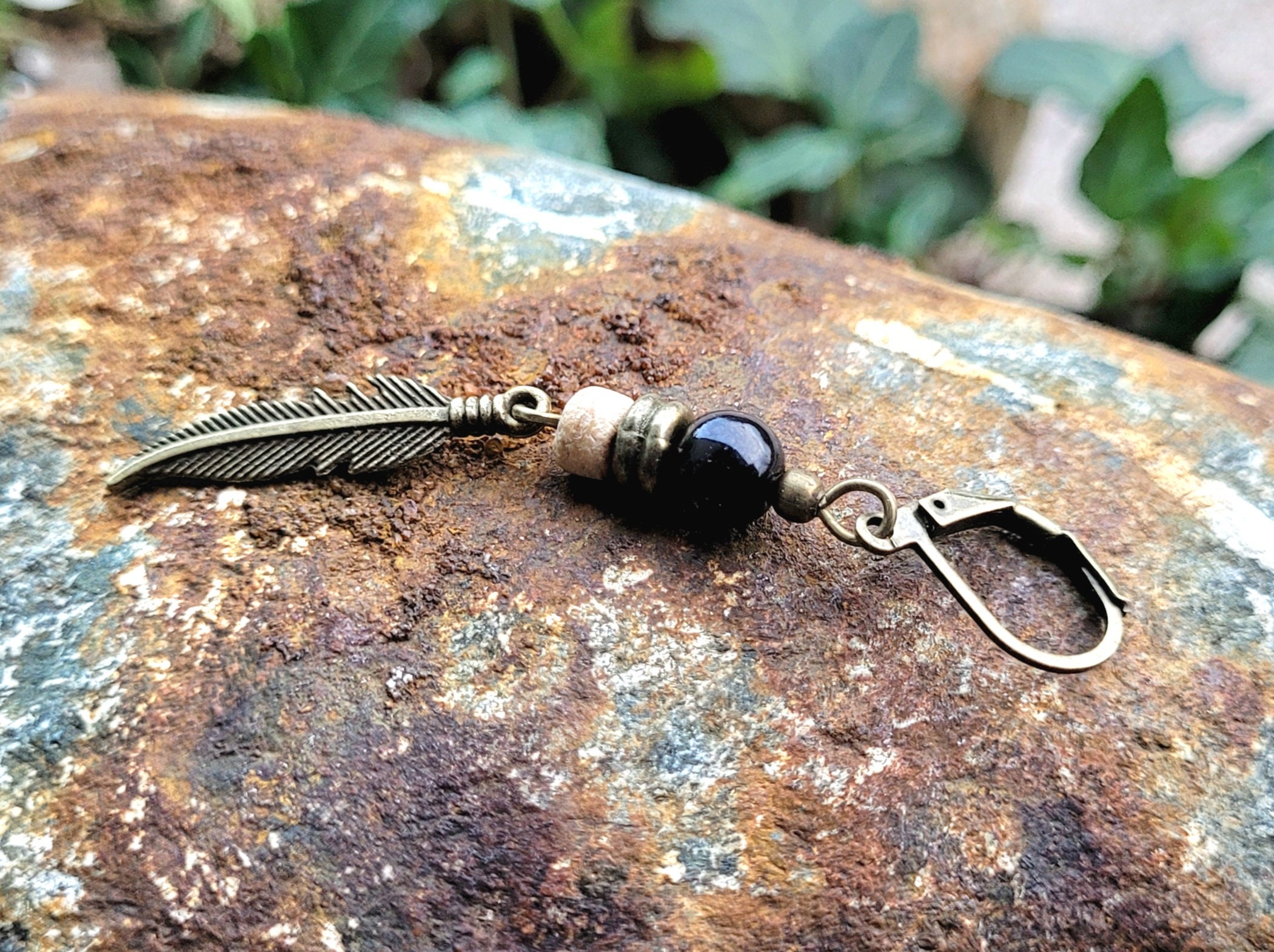 サーファーピアス「TOM」シングルピアス/ハンギングピアス メンズ