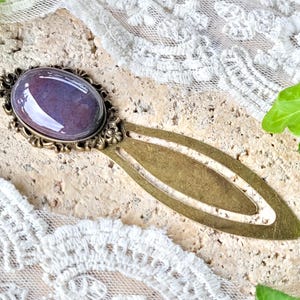 10 kleuren! Vintage bladwijzers in antiek brons met diverse halfedelstenen, cadeau voor vrouwen, moeders, verjaardagen en Kerstmis. Indischer Achat