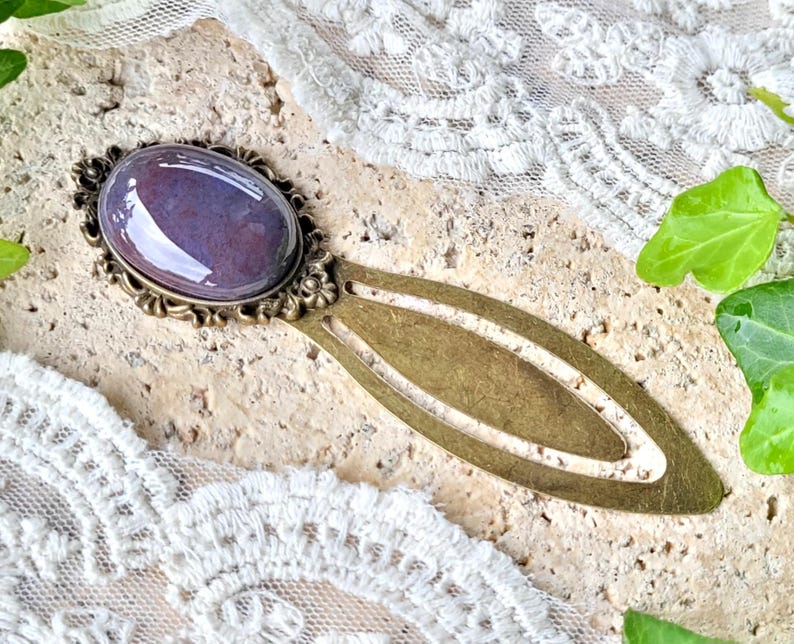10 kleuren! Vintage bladwijzers in antiek brons met diverse halfedelstenen, cadeau voor vrouwen, moeders, verjaardagen en Kerstmis. Indischer Achat