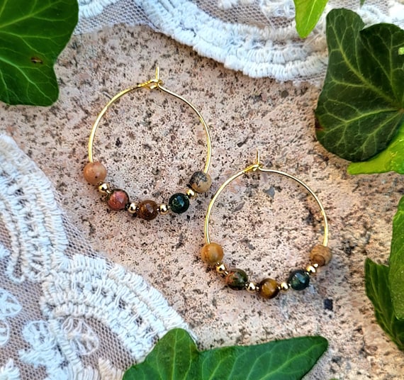 Orecchini di perle barocche naturali, orecchini pendenti riempiti in oro 14K, orecchini delicati, orecchini lunghi pendenti, orecchini eleganti da donna - Italia