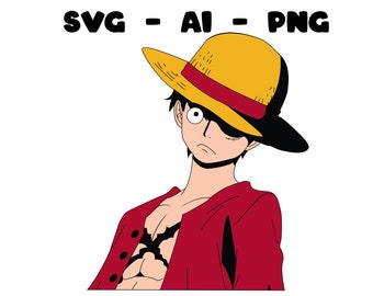 One Piece Svg Luffy Skull Funny Monkey D Luffy Svg Mugiwara No Luffy Svg Anime Svg Yonkou Svg Luffy Svg Drawing Illustration Art Collectibles Karshilider Uz