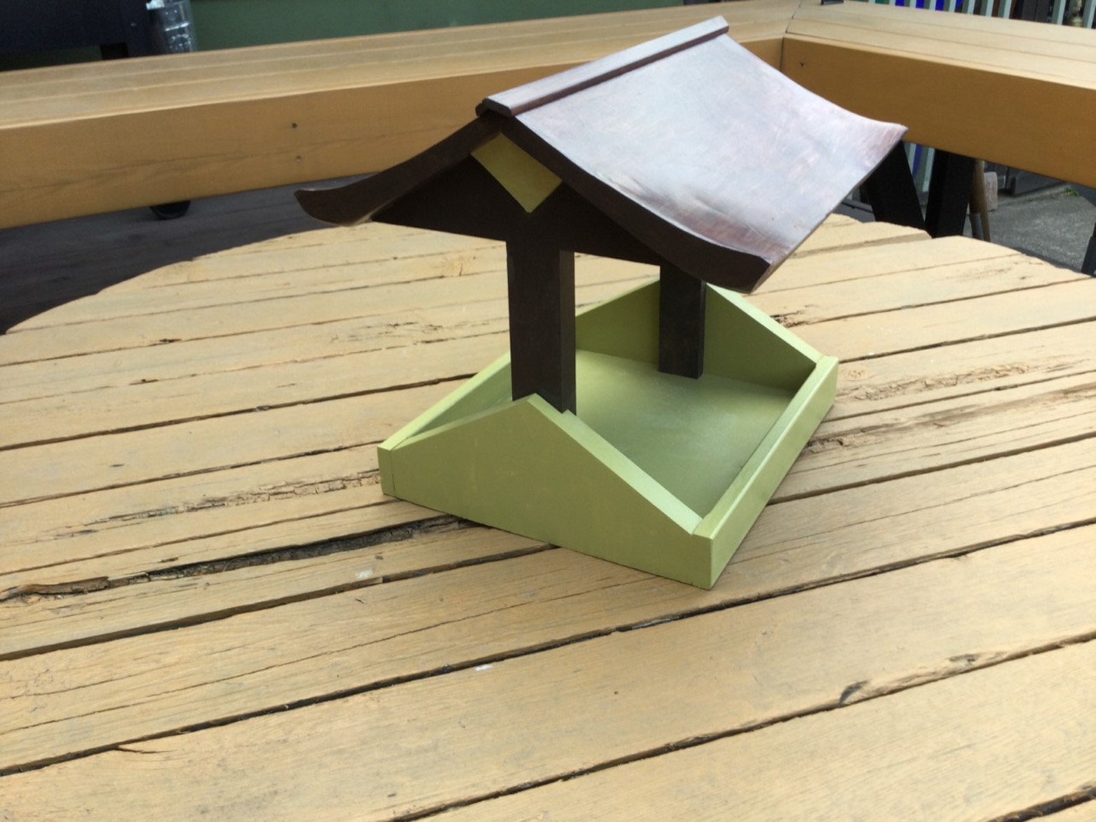 Japanese Style Bird Feeder Etsy