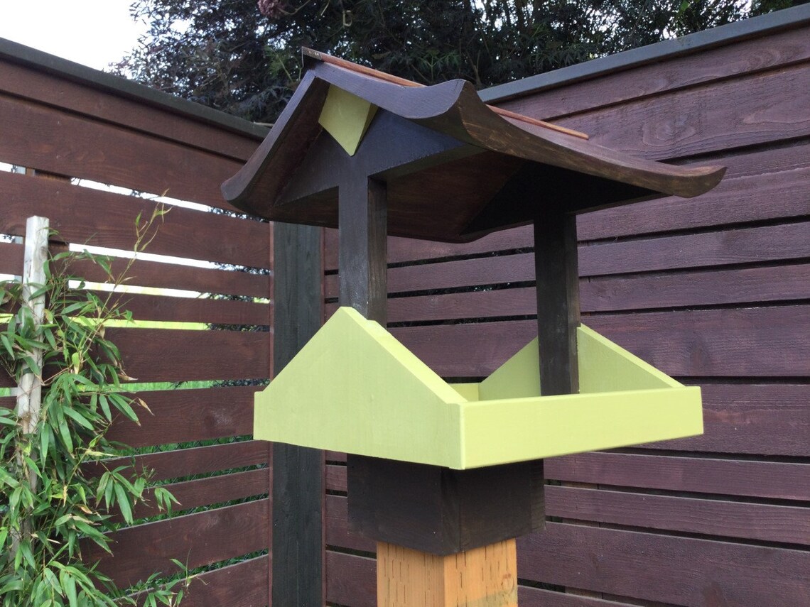 Japanese Style Bird Feeder Etsy