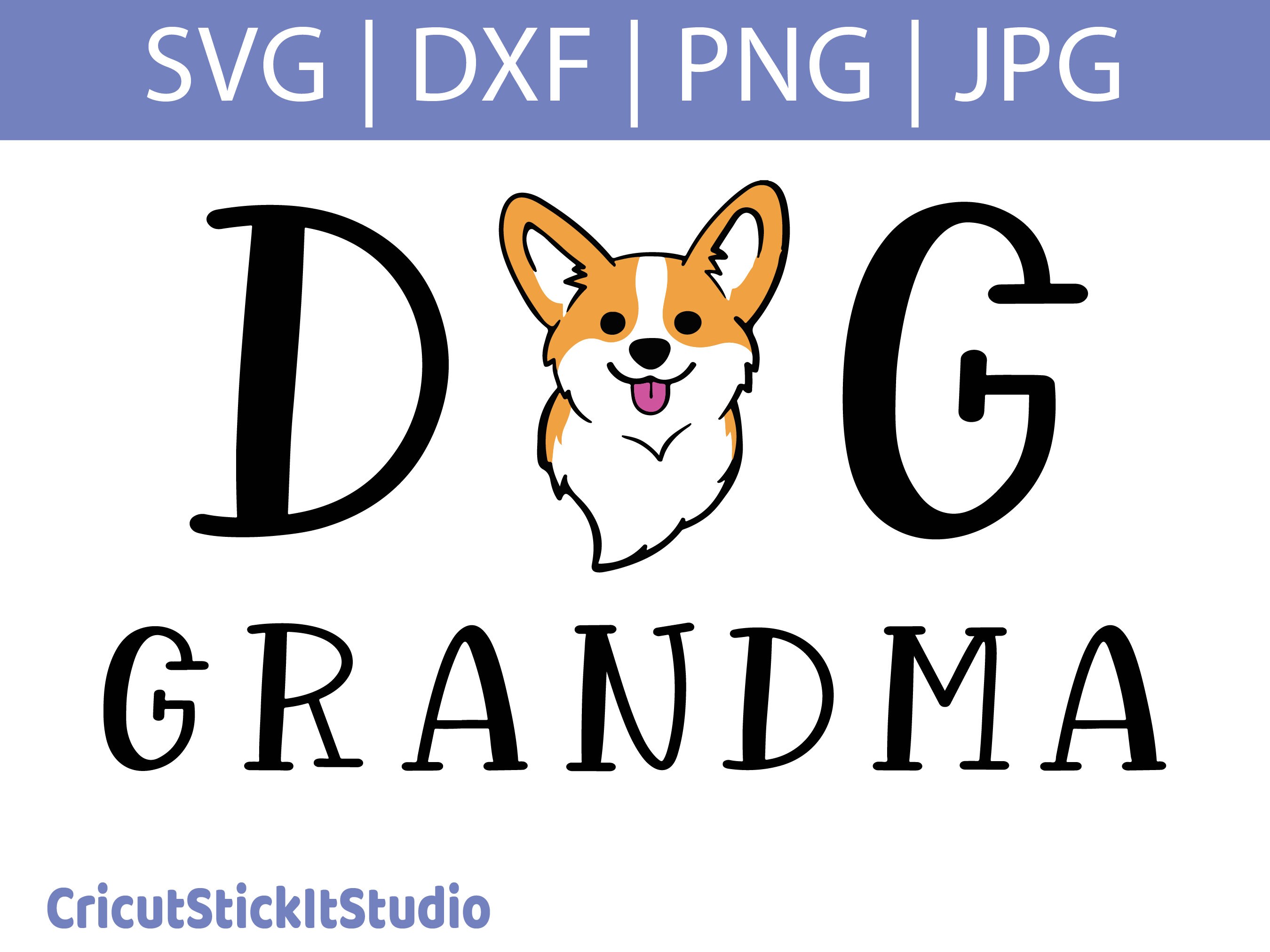 Dog Grandma SVG Dog Grandma Cricut SVG Dog Grandma Sticker Cricut Etsy UK