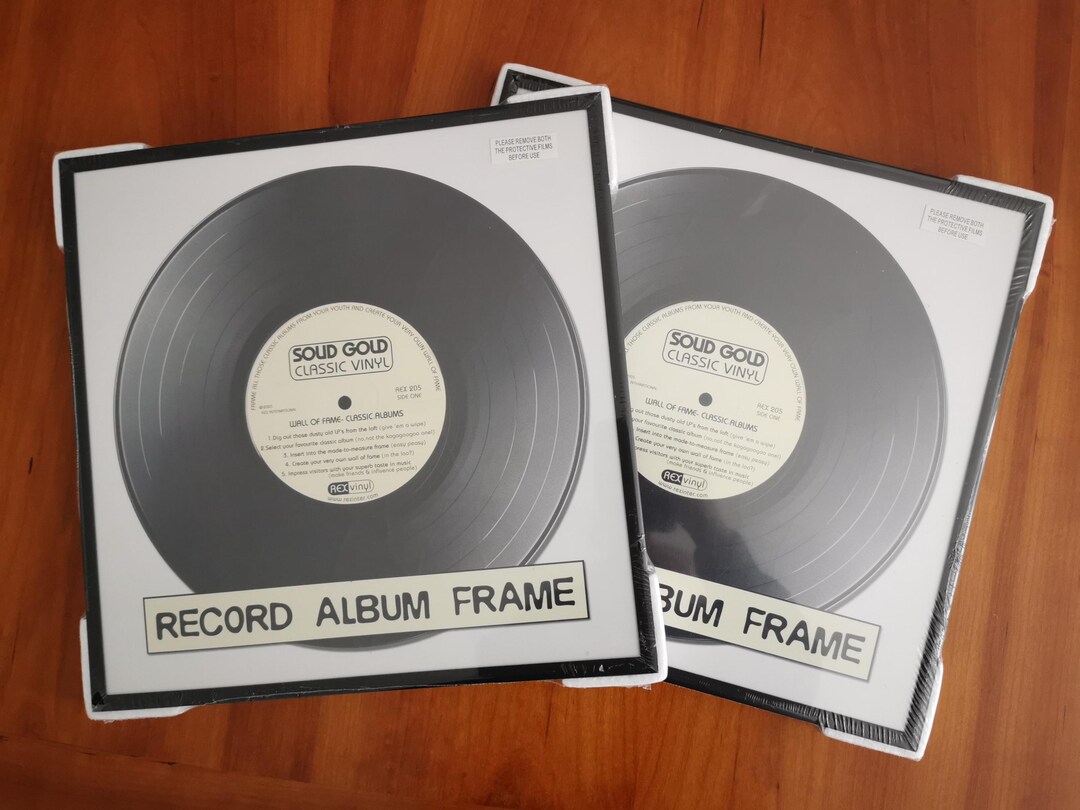 LP Album Frames • Modern Vinyl Record Display Frame • Retro Music Wall ...