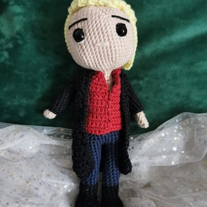 Handmade Crochet Spike Plush Doll: Buffy the Vampire Slayer Fan Art