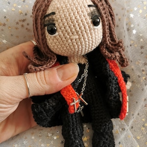 Handmade Amigurumi Ozzy Osbourne Doll: Crochet Rock Legend Plush
