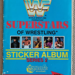 Wwf Sticker Album - Etsy