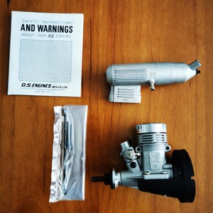 Vintage O.S. Max .15 FP RC Aircraft Engine – Boxed Complete Set – Nitro Glow Model Plane Motor