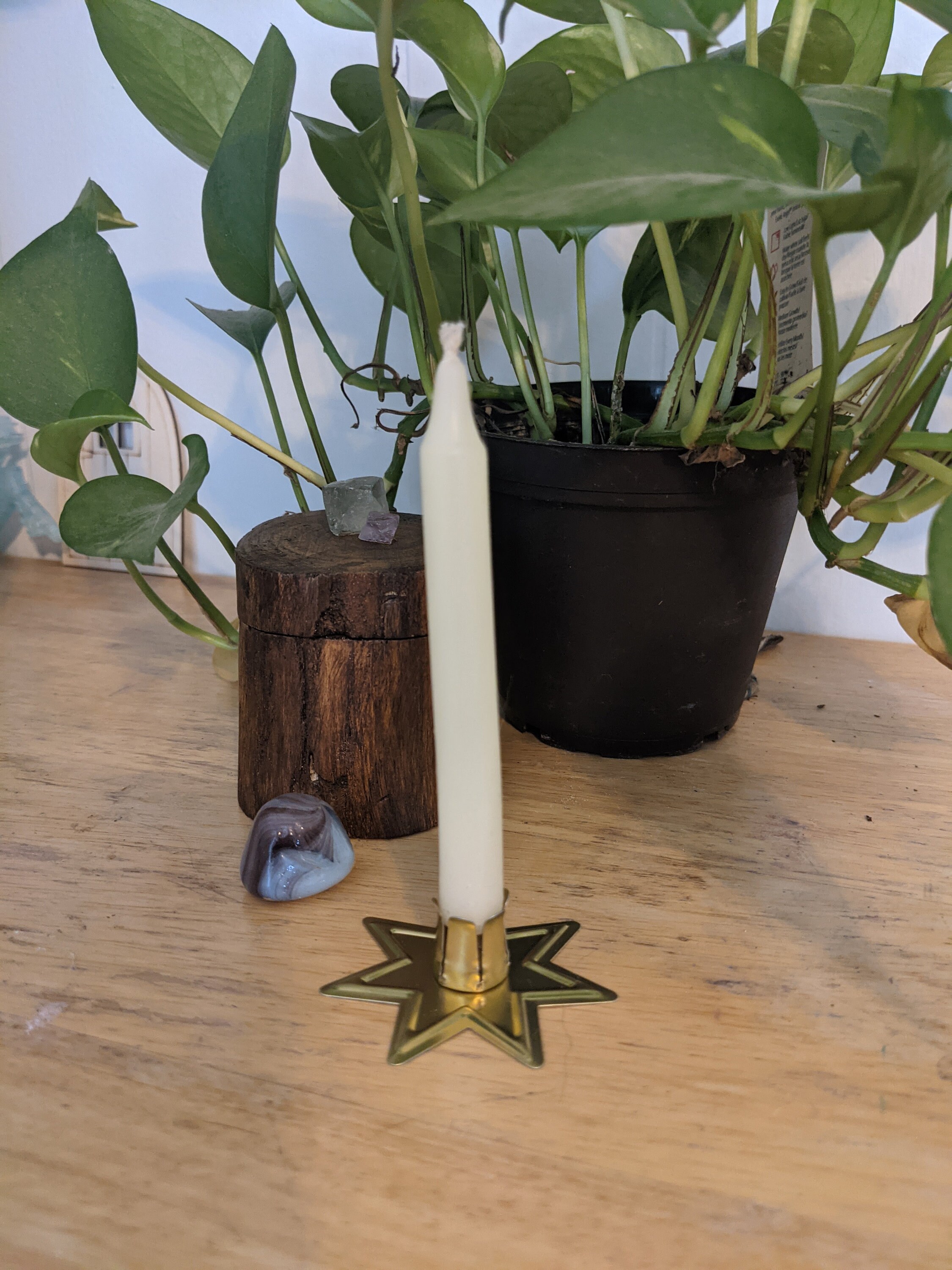 Hand Poured 100 Beeswax Chime Candles pack of 4 Etsy