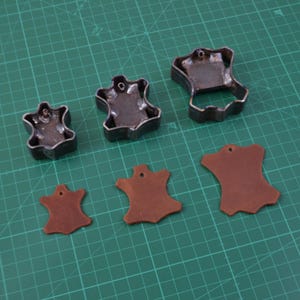 Tool Leather Tag Cutter Leather Cutting Die Leather Tag Cut Mold Leather Craft Tools Steel Cutter for Press Machine, steel cutter