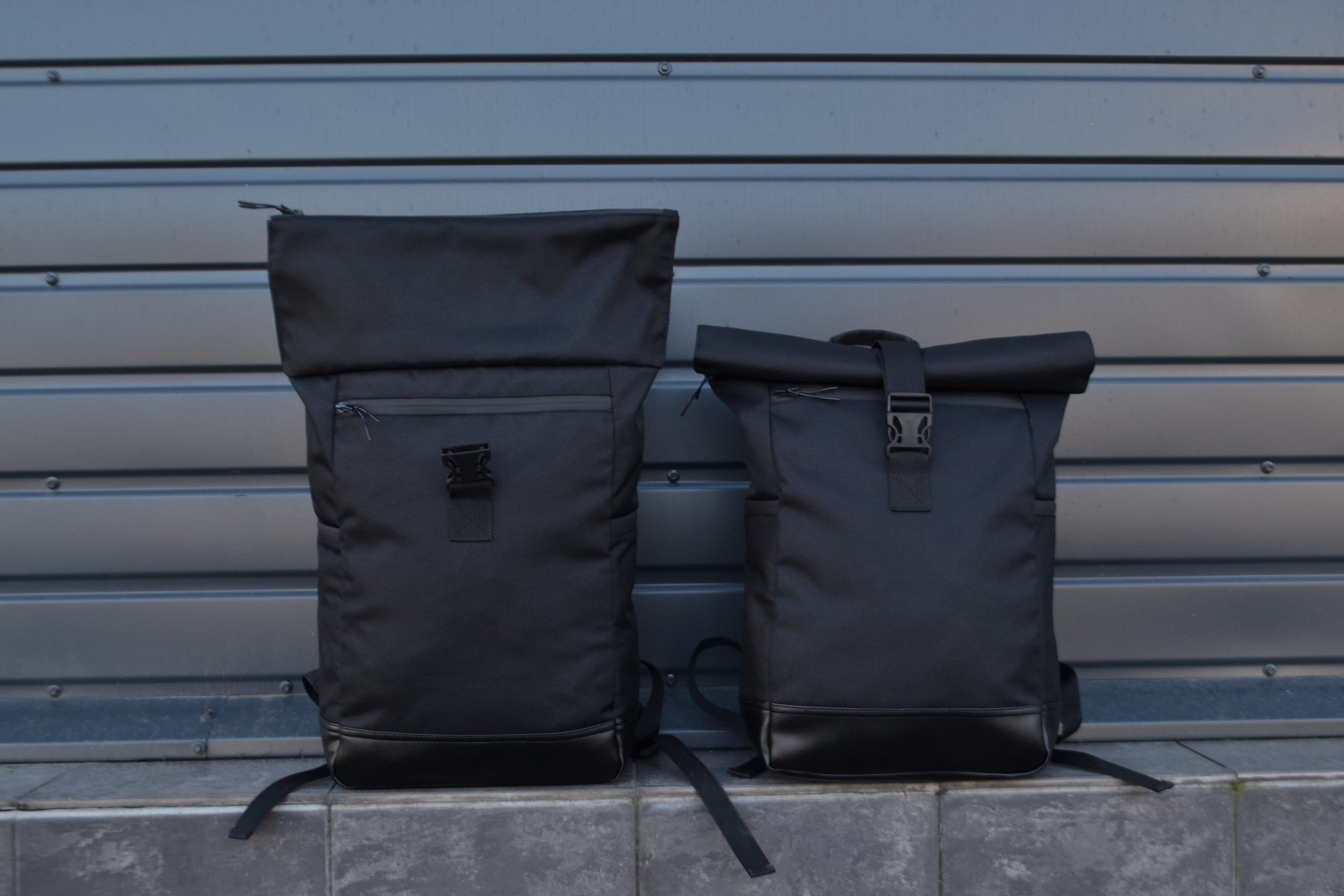 Roll Top Backpack Man Roll Top Vegan Backpack Backpack for Laptop Woman Roll Top Backpack for Traveling MacBook Backpack Etsy