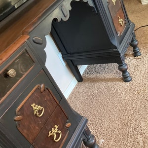 Antique vanity beautifully