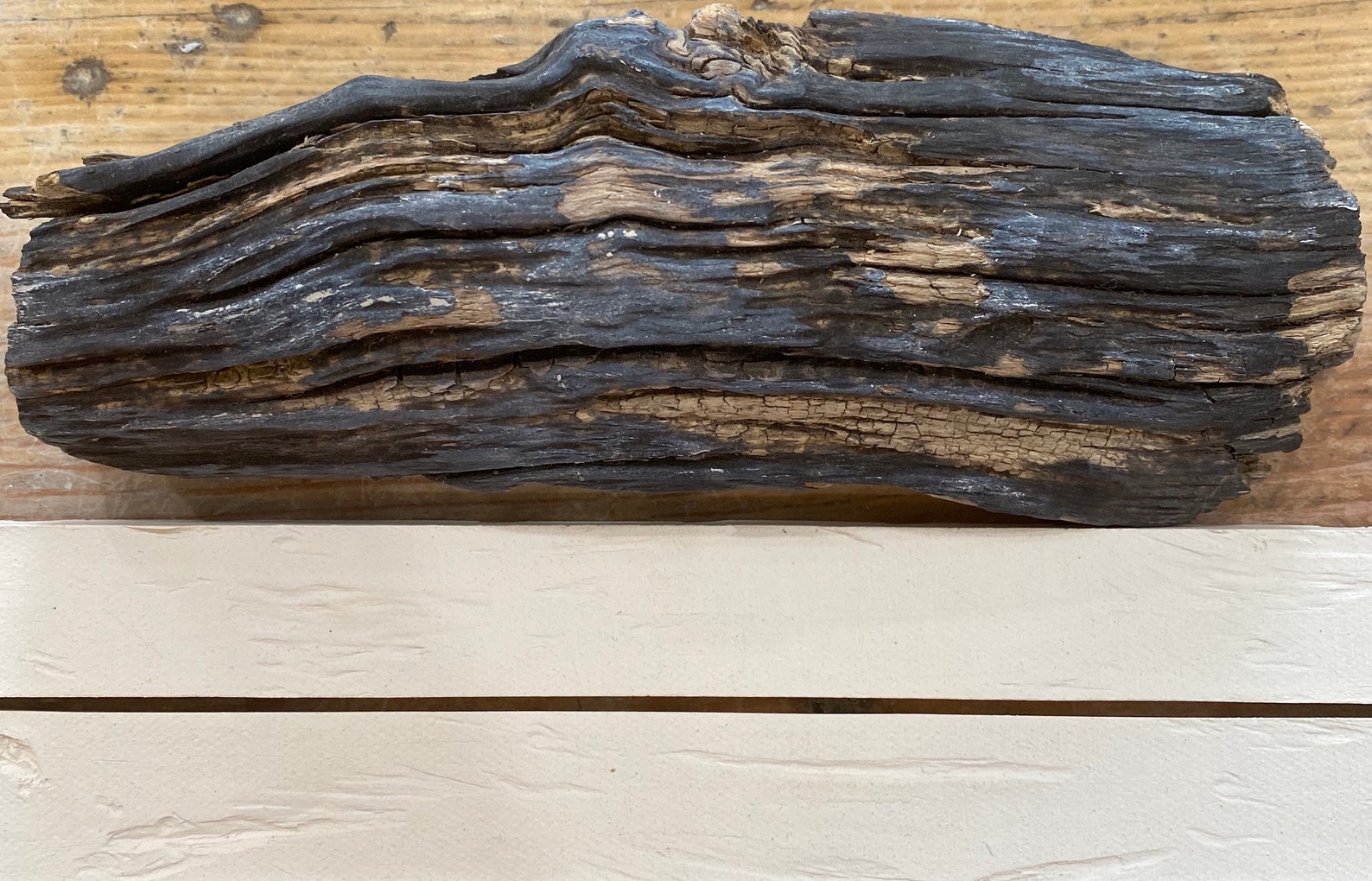 Azulejo de corteza impreso a mano Azul Gris Ideal para | Etsy