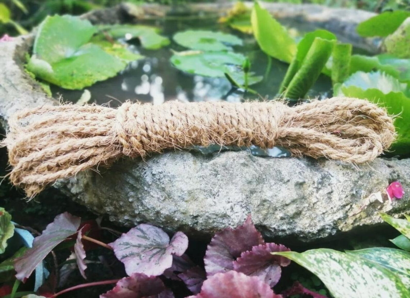 Handmade Organic Coconut Husk Fiber Cord Rope Making Crafts Etsy