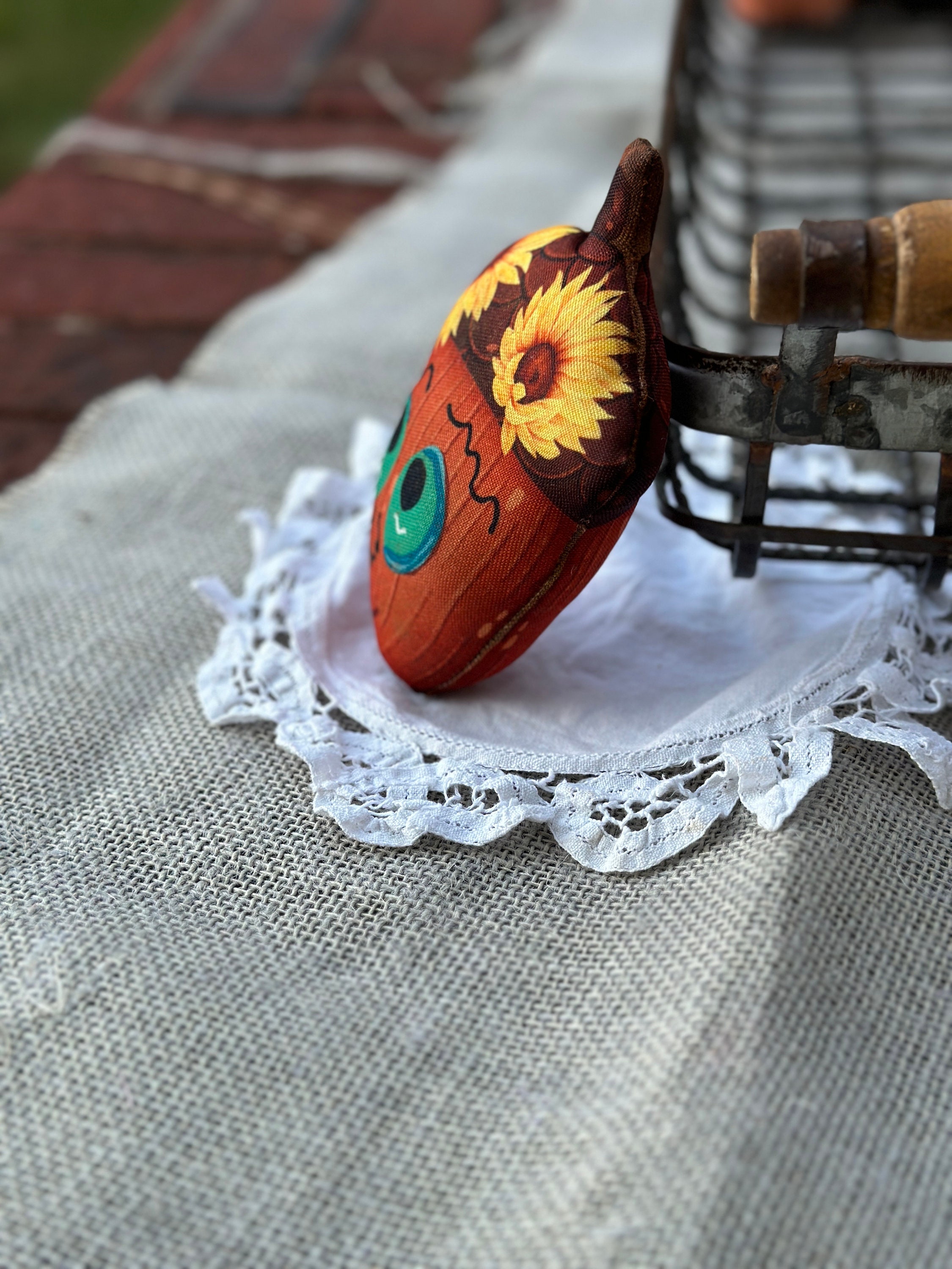 Handmade Primitive Acorn Doll, Farmhouse Fall, Bowl Filler, Shelf ...
