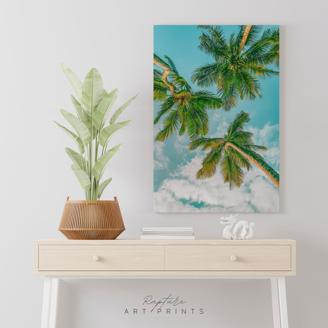 Palm Trees Wall Art INSTANT DOWNLOAD Tropical Wall Art Etsy