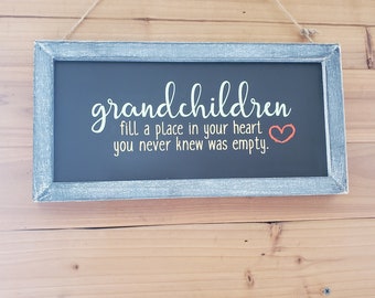 Grandmother sign great Mothers Day Idea