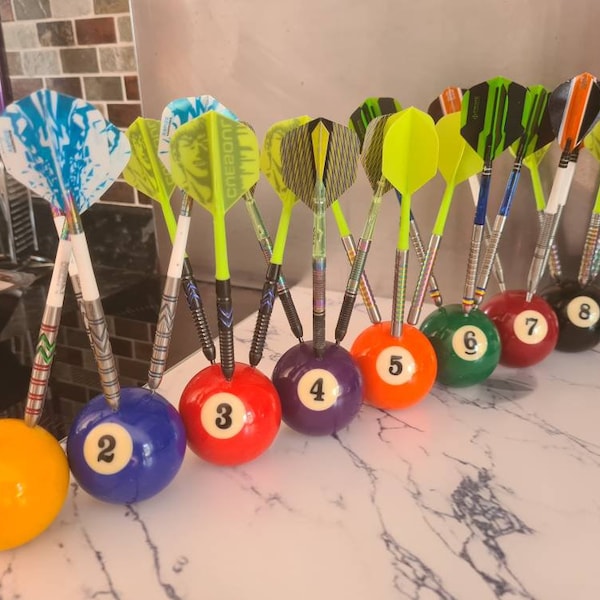 Pool ball Darts Stands, Pen Stands and much much more