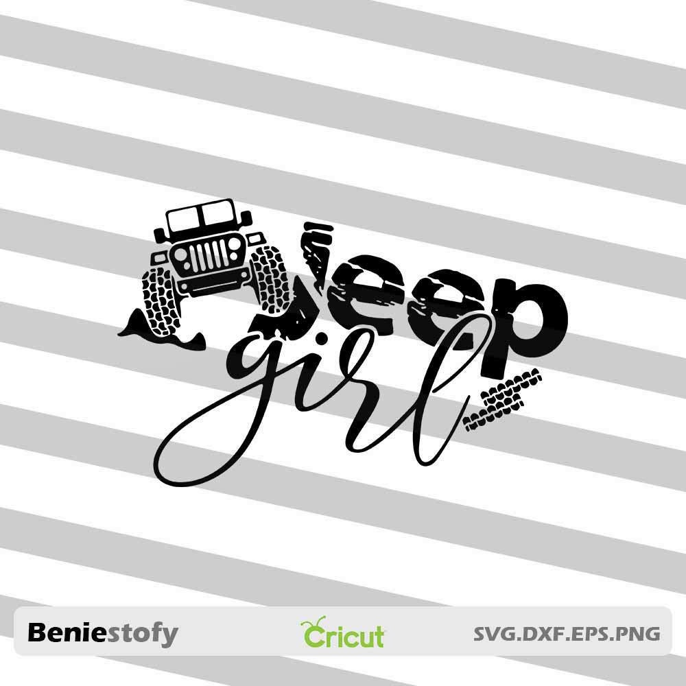 Jeep Girl svg, Jeep Svg, Vehicle svg, cricut file, clipart, svg, png,…