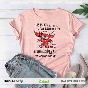 Este es tu nivel de maldad svg, nivel de maldad svg, cartoon svg, archivo cricut, clipart, svg, png, eps, dxf
