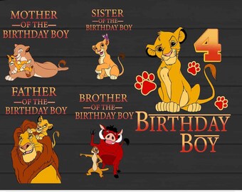 Family Birthday Boy Png,  Mom Png, Dad Png, Bundle, Png Images 300dpi