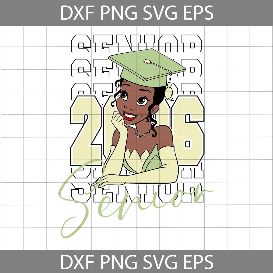 Phd Princess Princess Senior 2026 Svg, Graduate Class Svg, Tina Princess Svg, Back ...