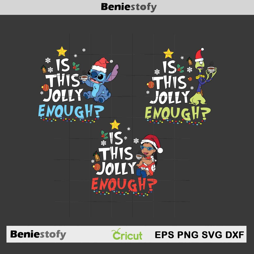 Is This Jolly Enough? Svg, Love Coffee Svg, Bundle, Christmas Svg ...