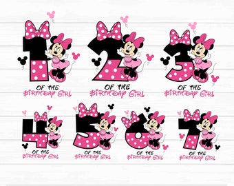 Bundle Birthday Girl Svg, Birthday Svg, Cricut File, Clipart, Svg, Png, Eps, Dxf