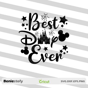 El mejor día SVg, Cartoon Svg, Cricut File, Clipart, Svg, Png, Eps, Dxf