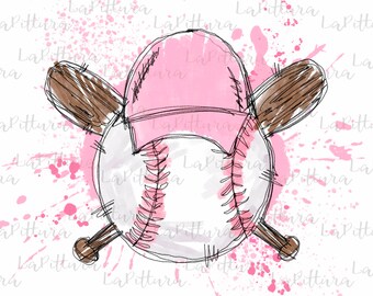 Baseball Mom Sublimation PNG, digitale Kunst, Baseball Cliparts digitaler Download