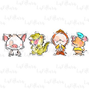 Watercolor kids clipart PNG, boys clipart, boys png, All boys Printable Digital Download