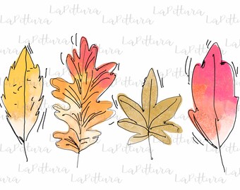 Fall leaves clipart, autumn leaves png, fall leaves png, fall aesthetic, fall png, fall gift shirt, fall women's t-shirt design