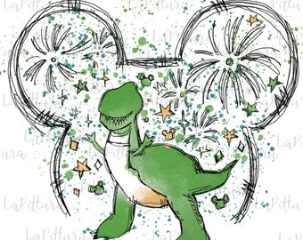 Dinosaurier Clipart, Dinosaurier png, Geburtstagskind Dinosaurier, Sofort Download, T-Rex