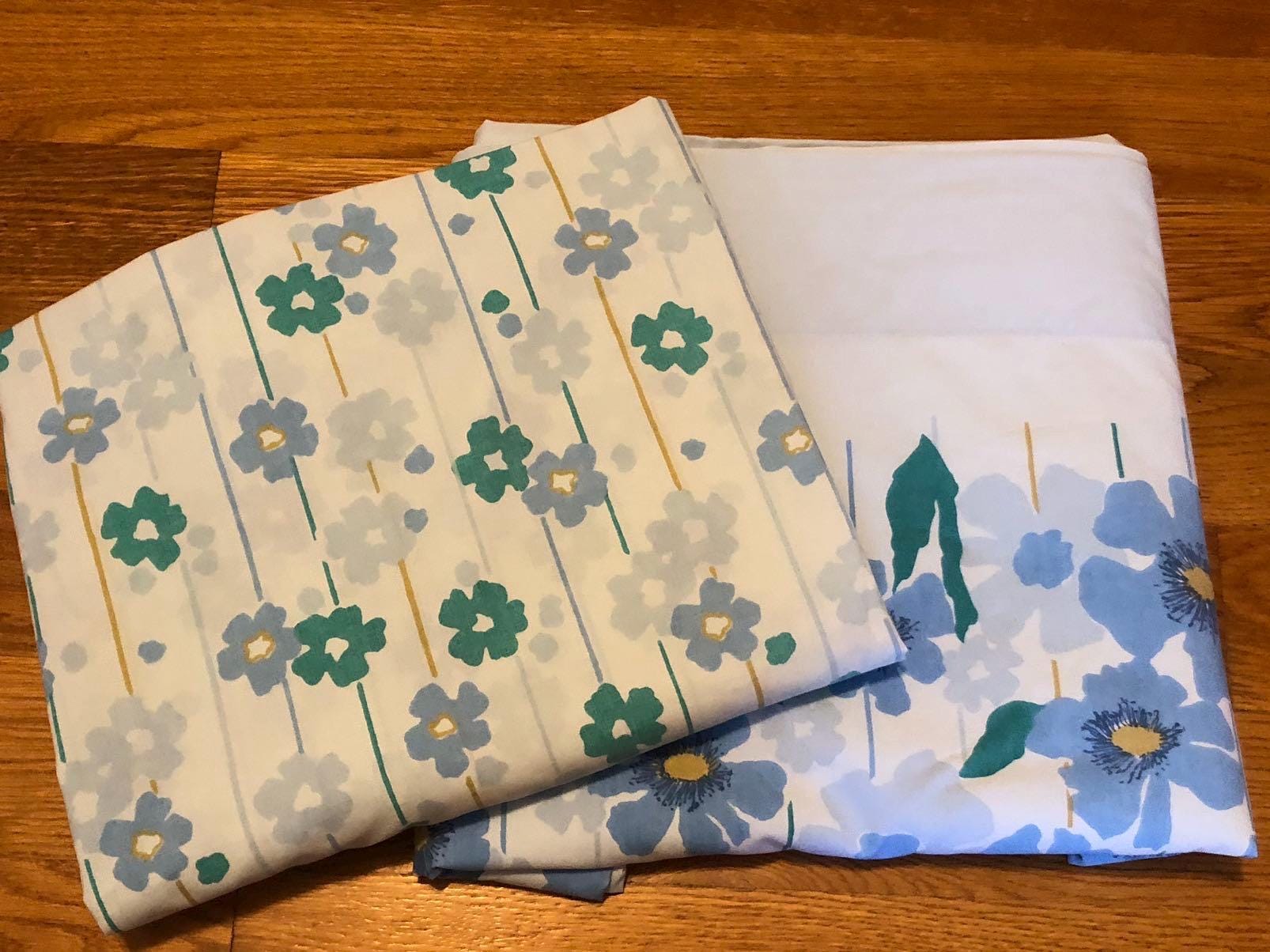 ケアベア　カーテン　Sears PERMA PRESTO ヴィンテージ Sears Perma Prest Curtains - Etsy