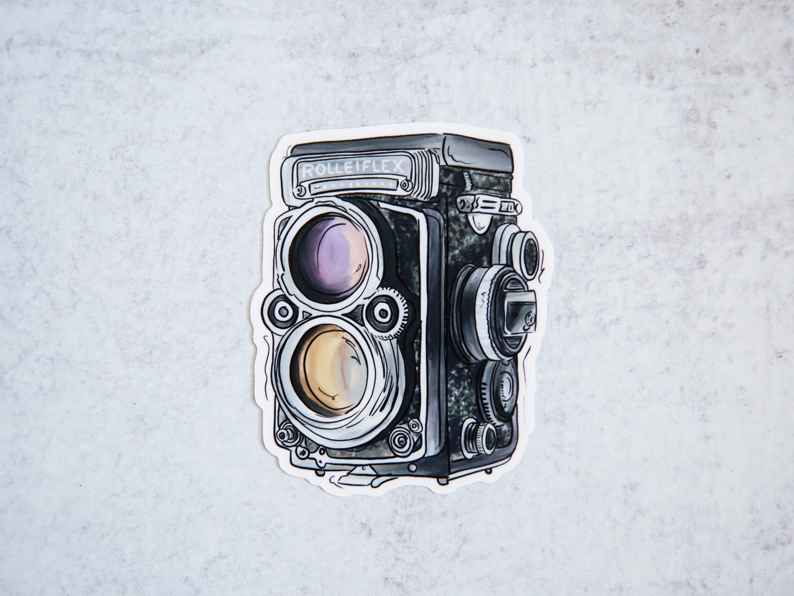 Vintage Camera Sticker Photography Sticker Antique Camera - Etsy