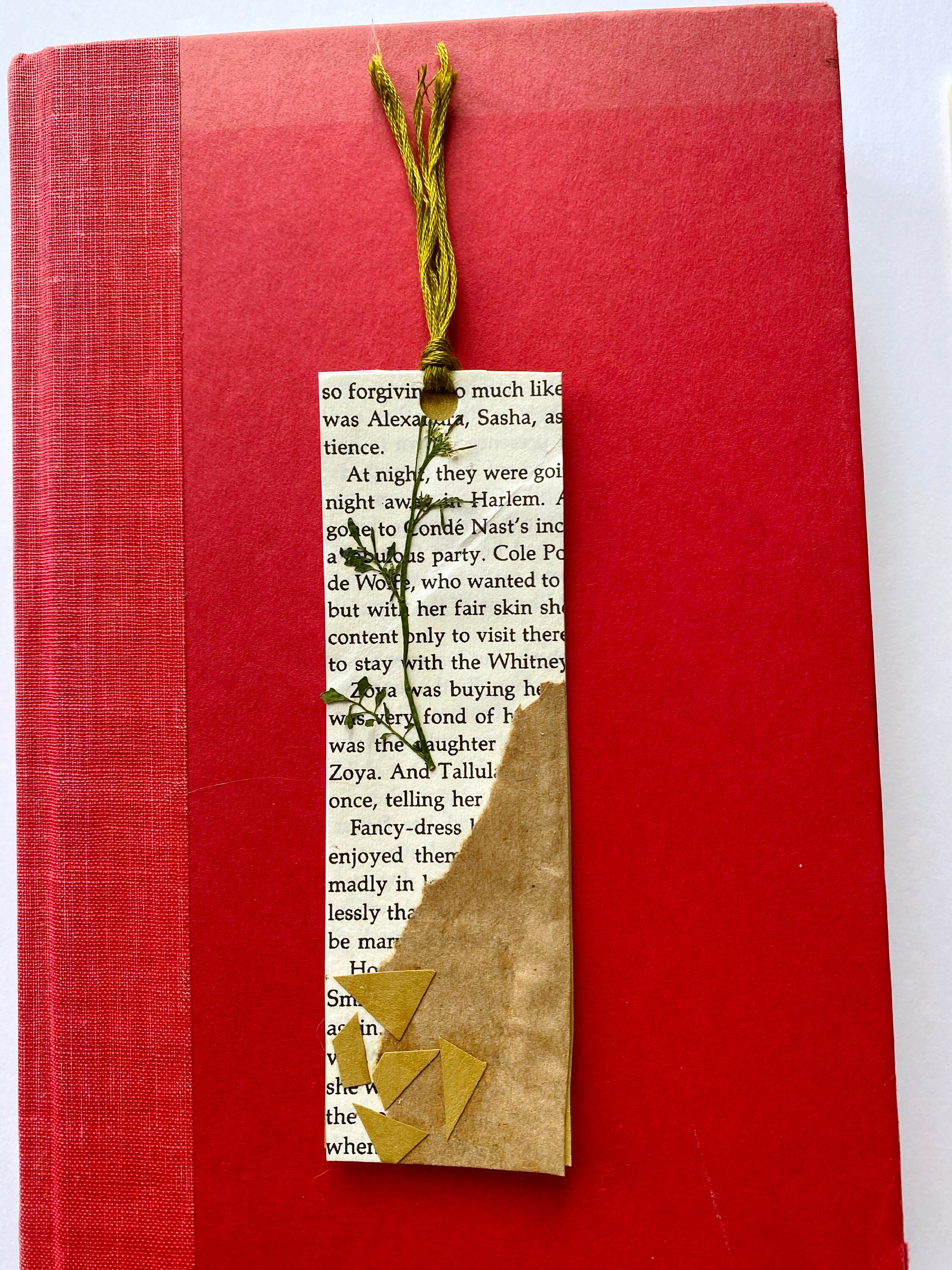 Nature Bookmarks/ Flower bookmarks/ Artsy Bookmarks/ Colorful | Etsy