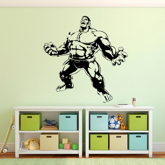 Wall Decals & Murals Hero Superheroes Wall Sticker Decor Comic Strip