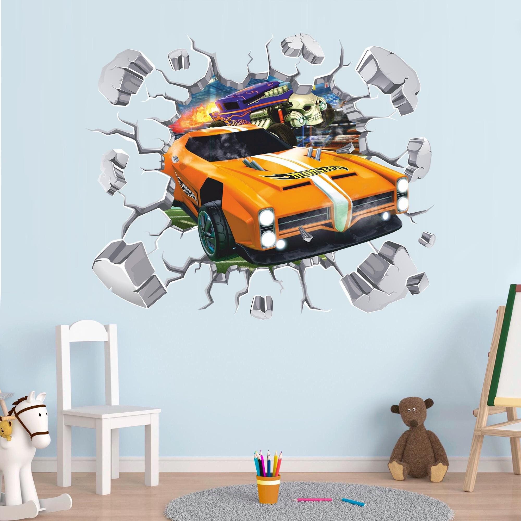 Wandtattoo Jeep Abnehmbar – PVC Aufkleber 57x72cm Für Innen