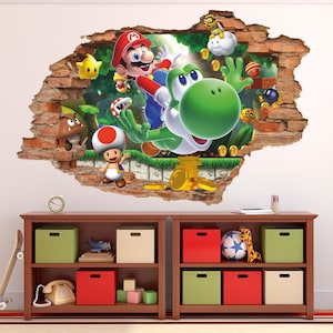 Video Game Wall Decal: Kids Room Decor