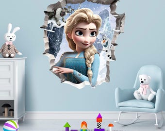 Princess Wall Decal: Fairy Tale Wall Sticker for Girl's Room