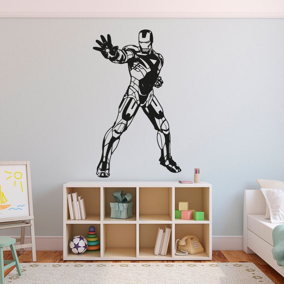 Wall Decals & Murals Hero Superheroes Wall Sticker Decor Comic Strip