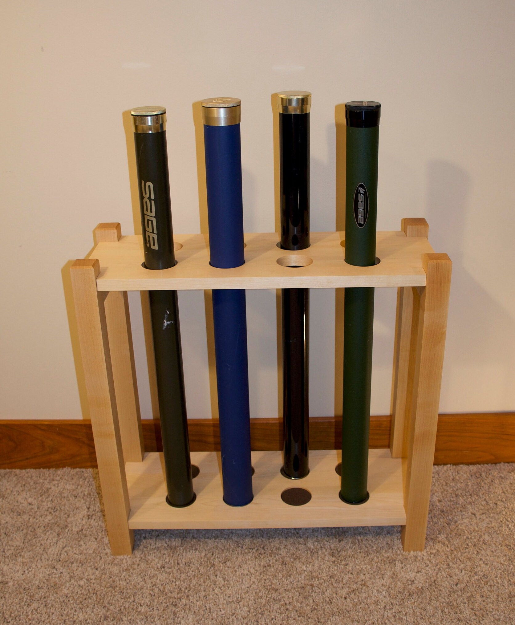 Fly Rod Tube Stand 