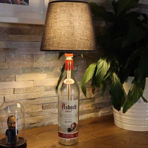 Asbach Uralt Lampe / Stylisch / Upcycling / Geschenk / Weinbrand