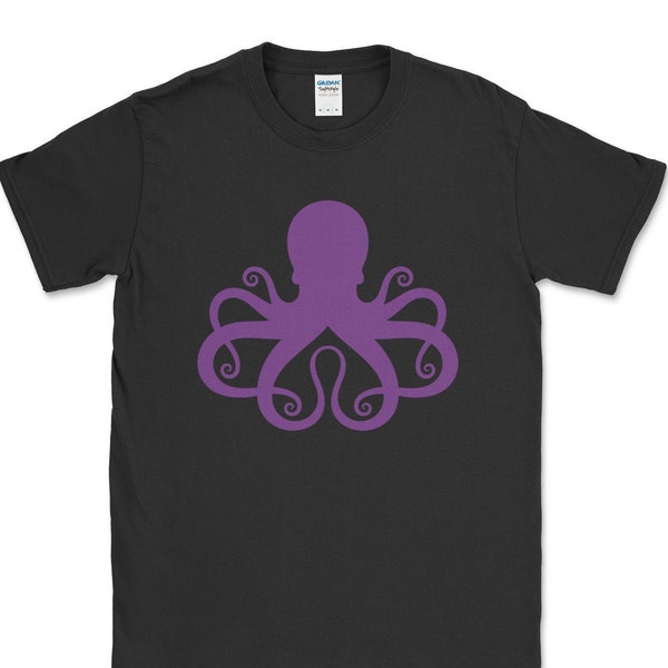 OCTOPUS T SHIRT / Octopus Shirt / Purple Octopus Tee / Squid Shirt / Squid T-shirt / Spirit Animal Tshirt / Womens Mens T-Shirt